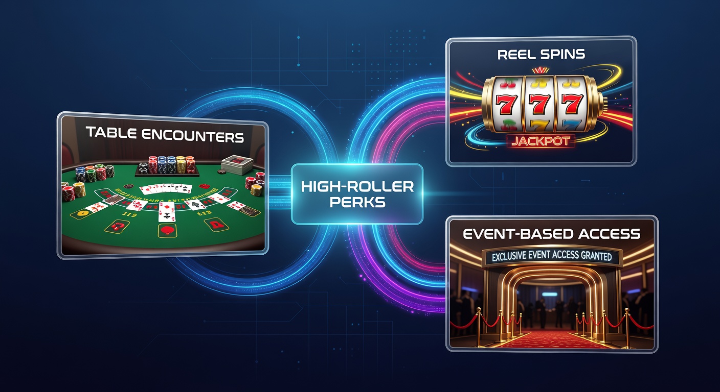 Diagram showing how digital payments connect VIP perks to live tables, slot spins, and event-based betting options