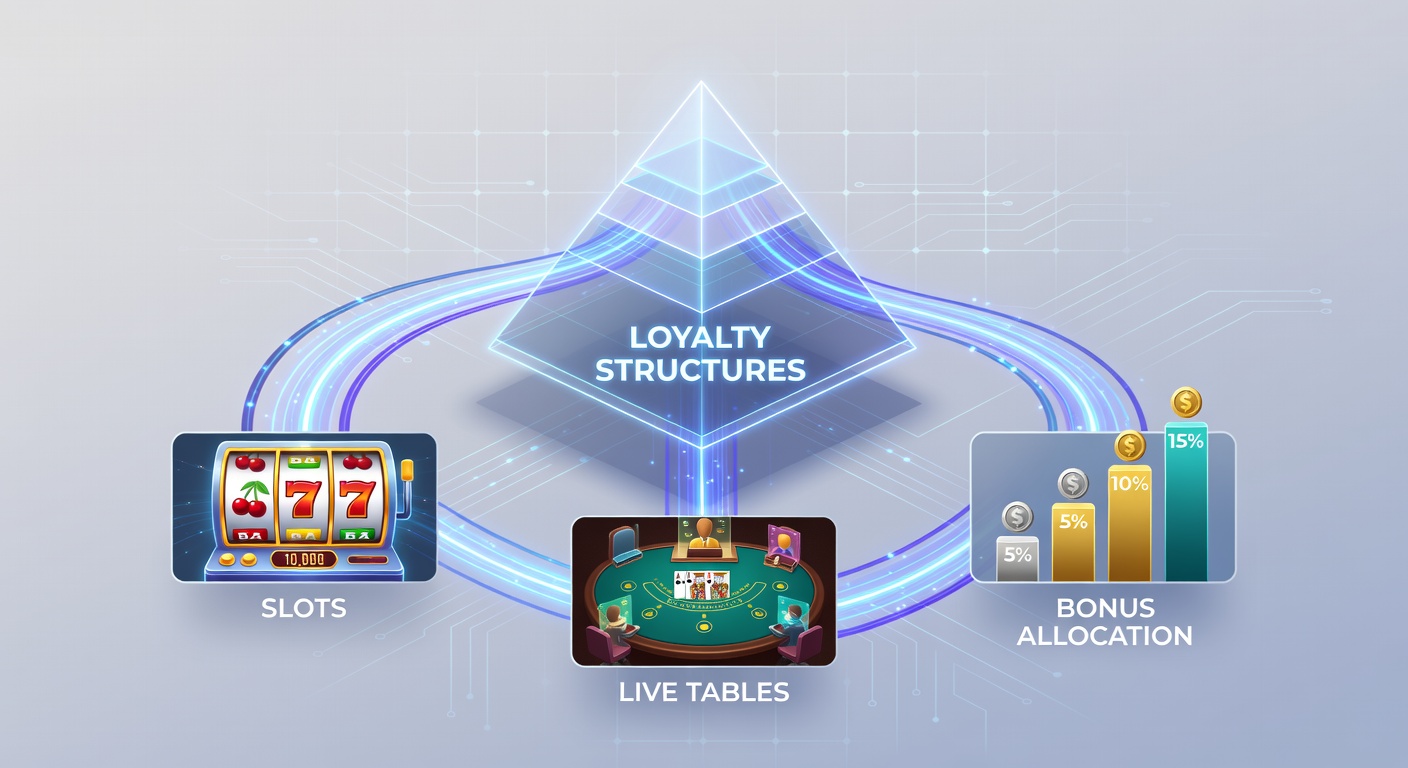 Infographic illustrating loyalty tier benefits mapped to mobile slots, live dealer interactions, and sports betting outcomes
