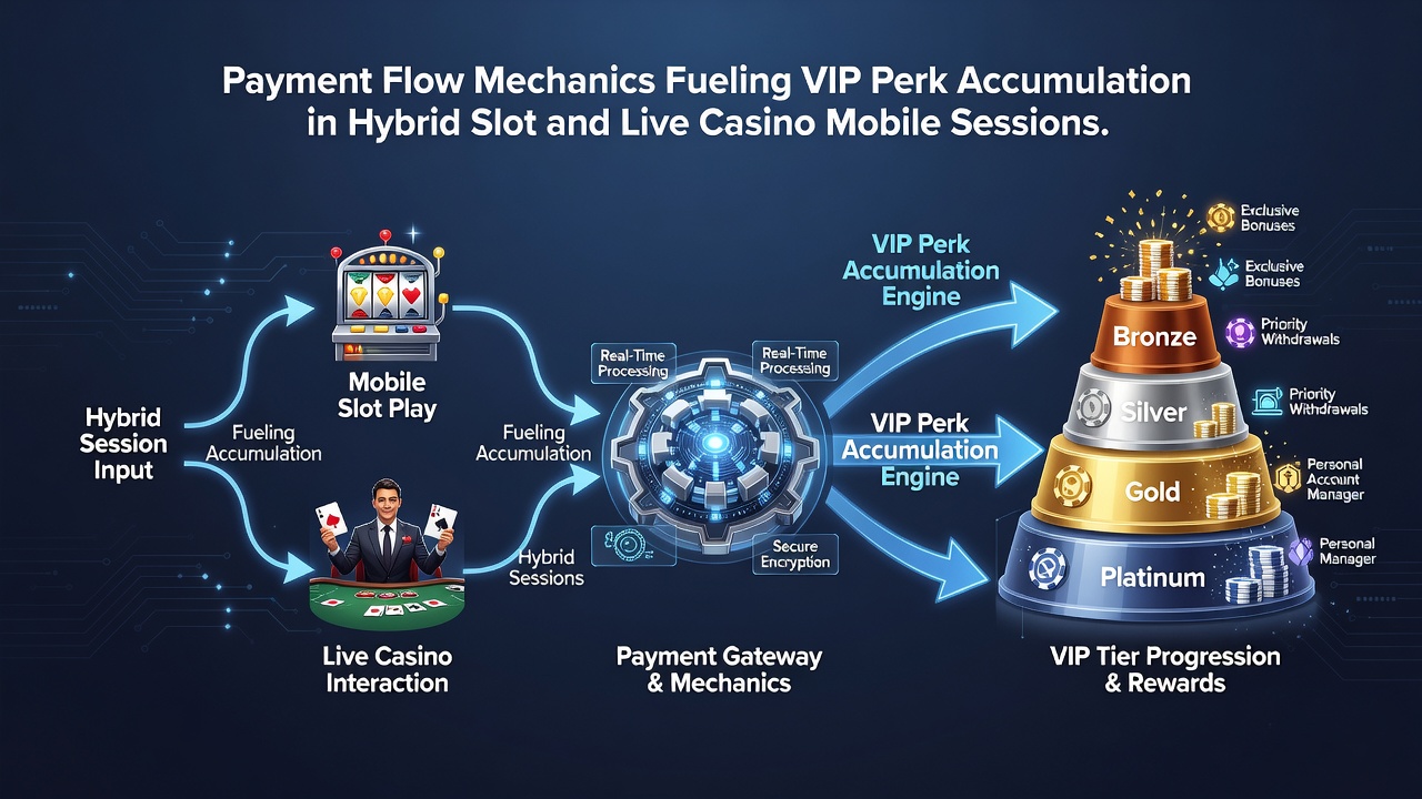Close-up view of mobile app interface showing live casino table alongside slot game with payment confirmation and loyalty points updating simultaneously