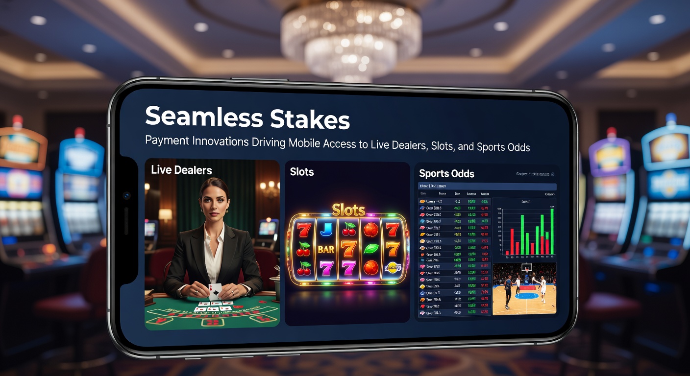 Mobile phone screen displaying instant payment confirmation during a live dealer blackjack session, highlighting seamless transaction flow