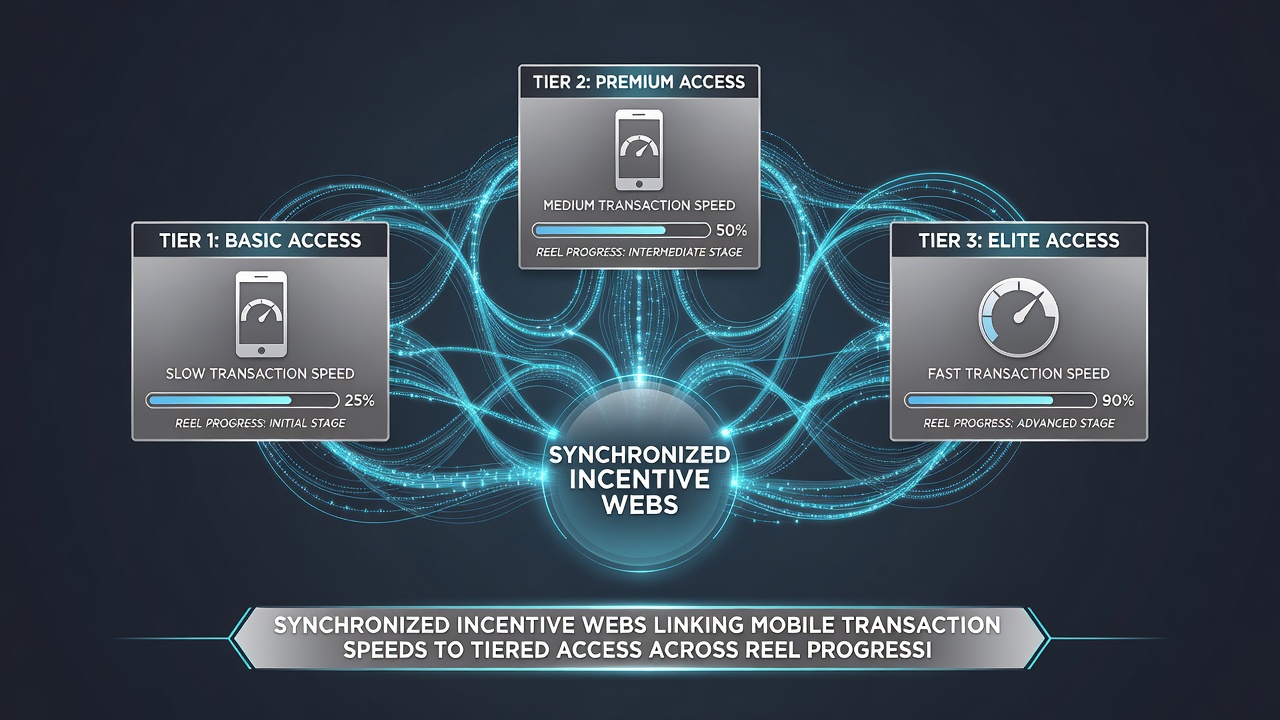 Dashboard view of tiered access metrics linking transaction data to gaming categories